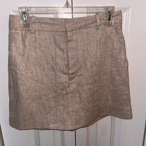 Zara linen skort